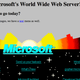Illustration for article titled Microsofts First Website From 1994 Looks Delightfully Ancient Today
